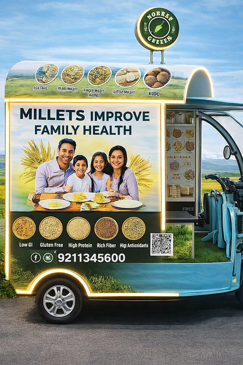 chaat cart manufacturer in gurgaon