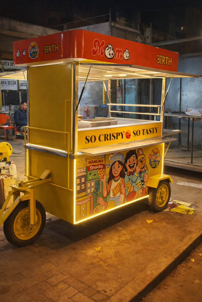 juice shake business cart